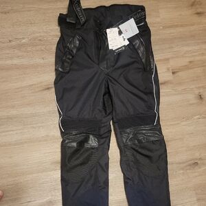 Men's Black Motorcycle Pants